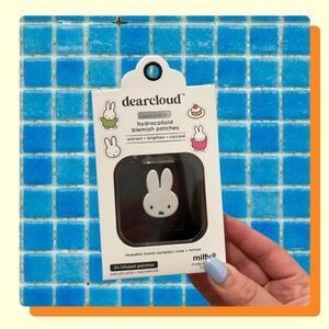 dearcloud Miffy Hydrocolloid Blemish Patches with case
